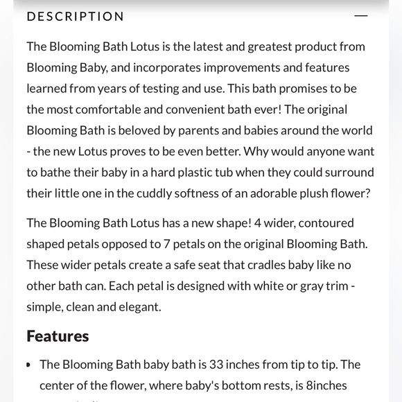 BLOOMING BABY | Lotus Bath - Sink Cushion for Newborn Bath Time - Picture 11 of 12